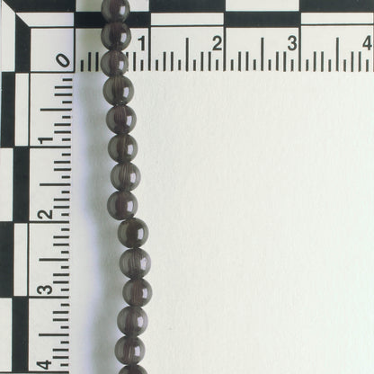 4mm Cat's Eye Glass - 8" strand