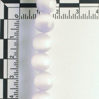 10mm Cat's Eye Glass - 8" strand