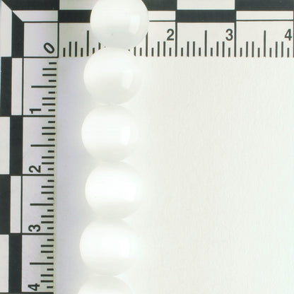 10mm Cat's Eye Glass - 8" strand