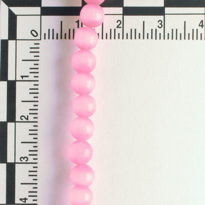 6mm Cat's Eye Glass - 8" strand