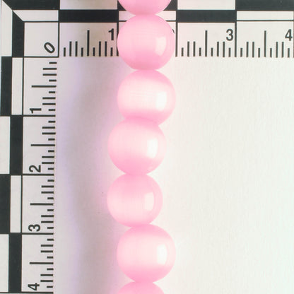 10mm Cat's Eye Glass - 8" strand