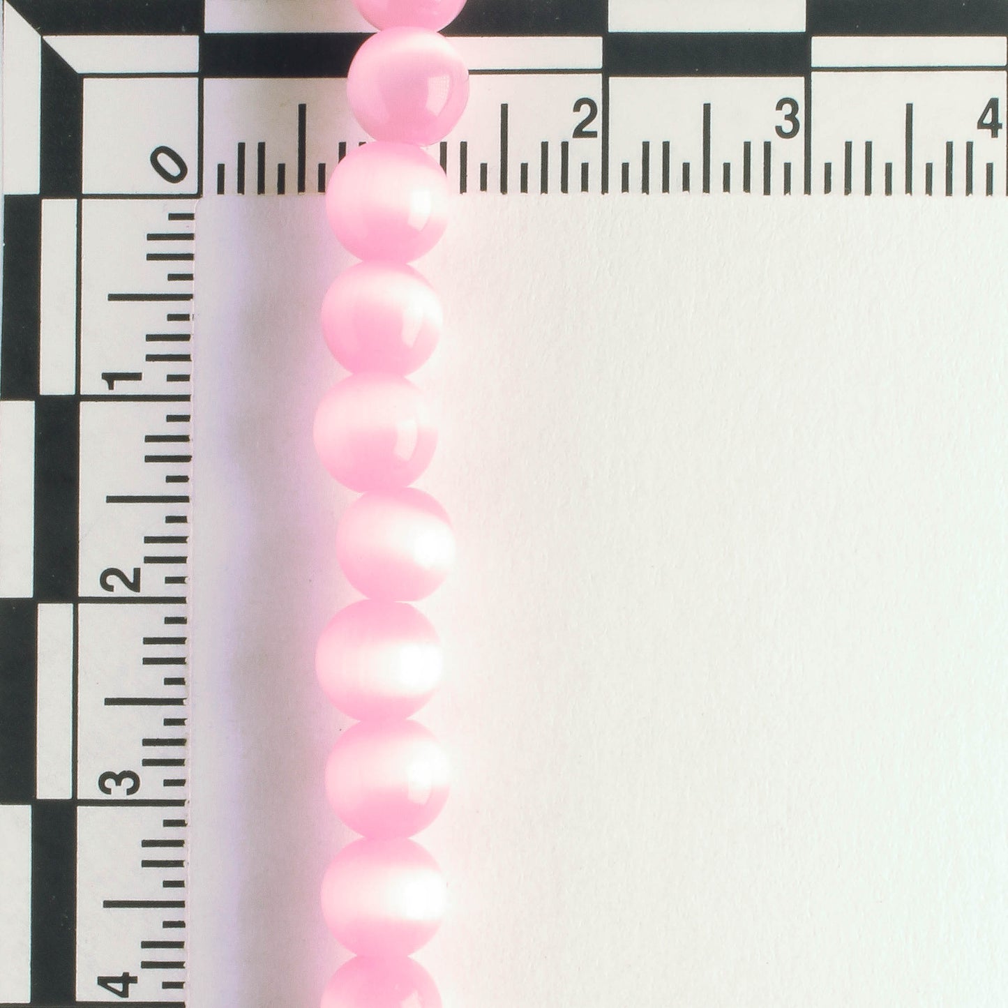 6mm Cat's Eye Glass - 8" strand