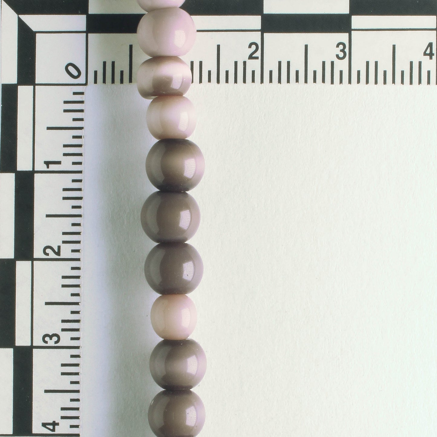 6mm Cat's Eye Glass - 8" strand