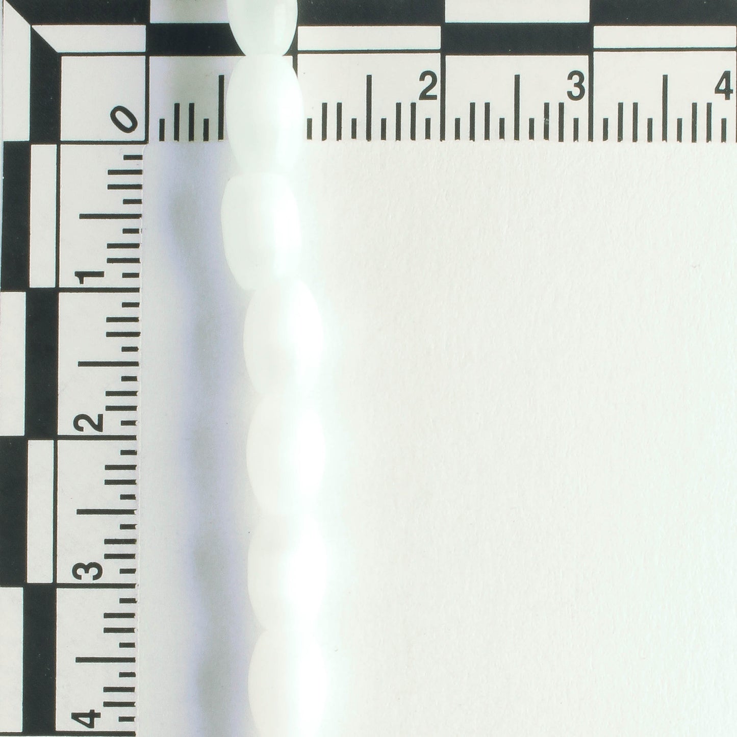 7mm x 5mm Cat's Eye Glass - 8" strand