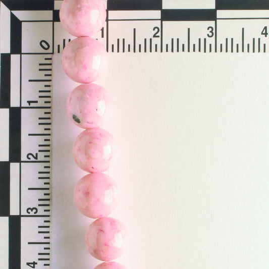 Dyed Riverstone 8mm - 8" strand