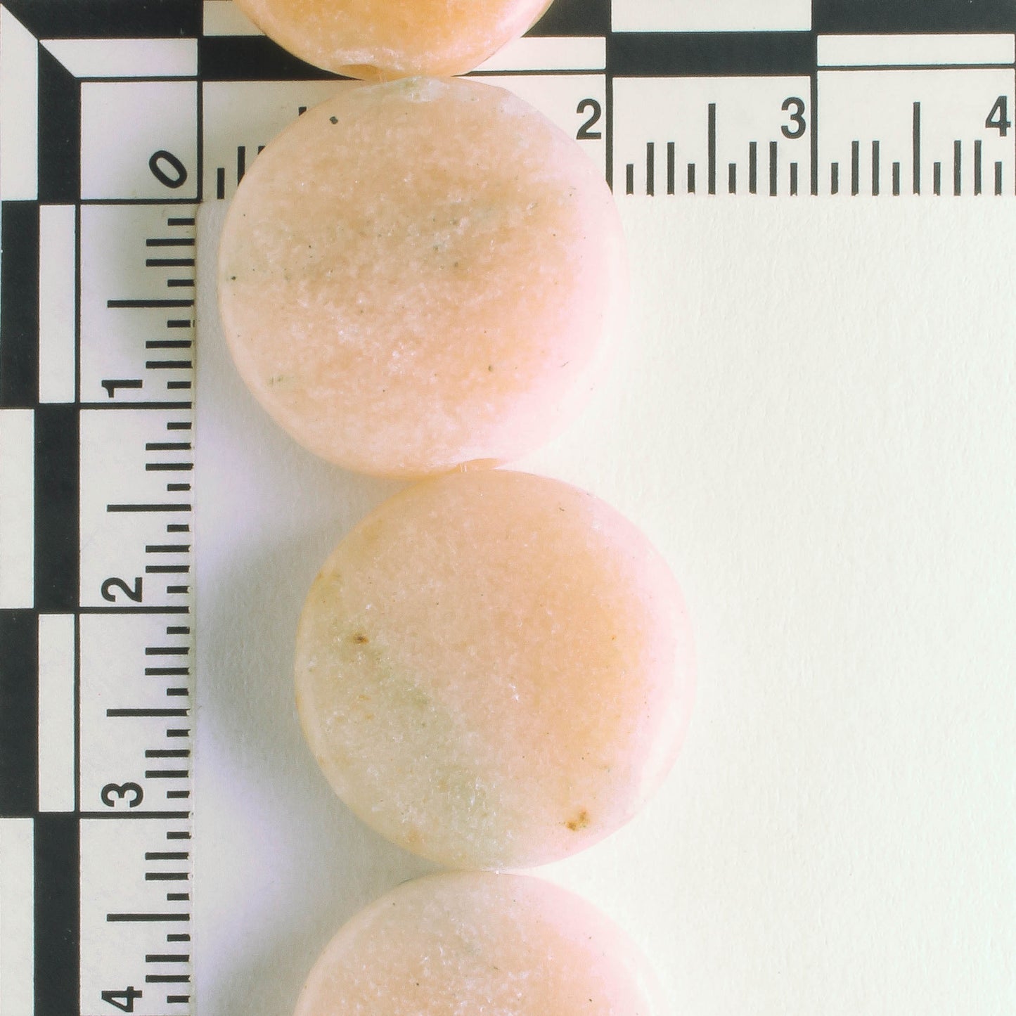 Aragonite Bead - 8" strand