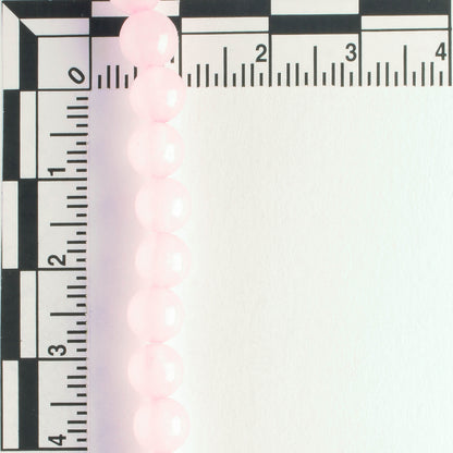 Rose Quartz, Dyed - 8" strand