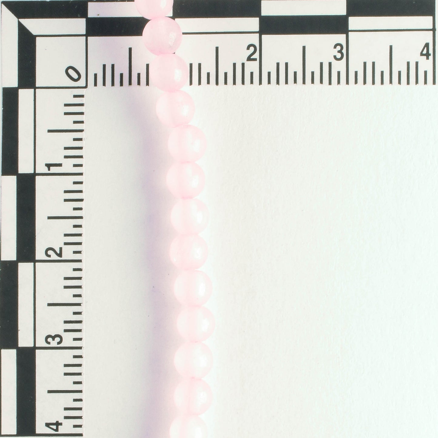 Rose Quartz, Dyed - 8" strand