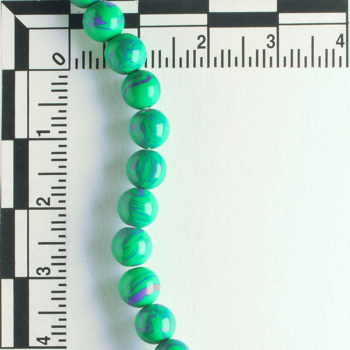 Imitation Azurite-Malachite - 8" strand