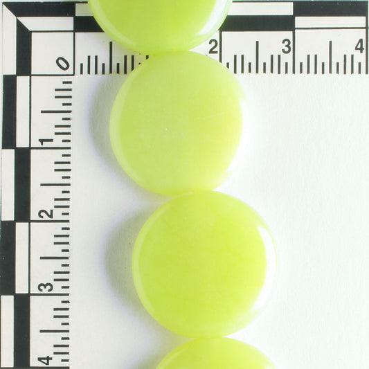 Peridot Jade - 8" strand