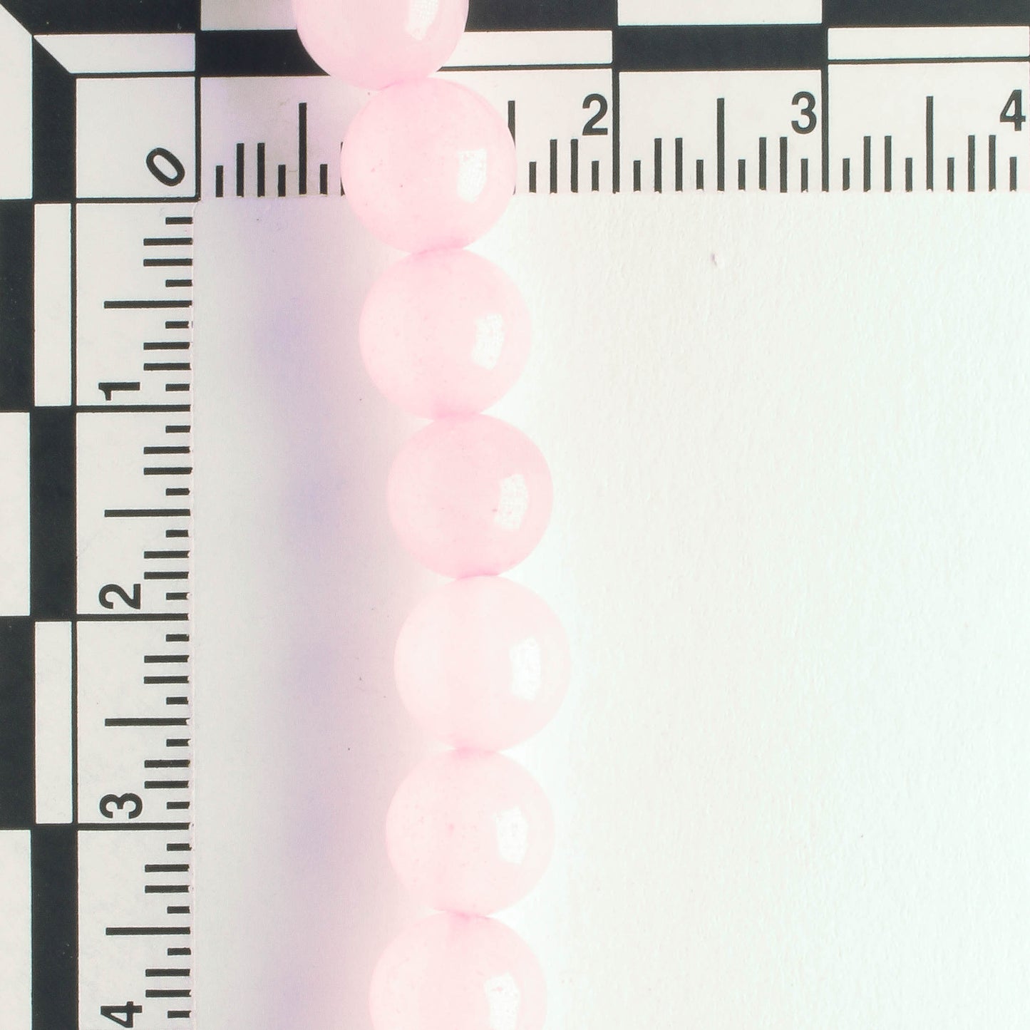 Rose Quartz, Dyed - 8" strand