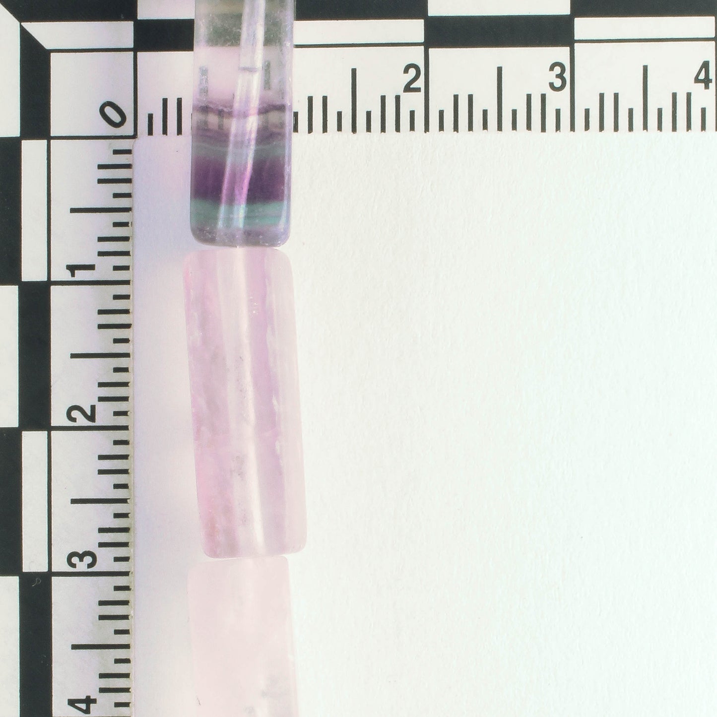 Rainbow Flourite - 8" strand