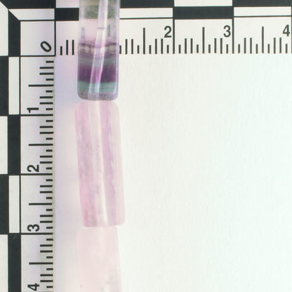 Rainbow Flourite - 8" strand