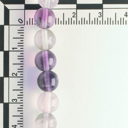 Rainbow Flourite - 8" strand