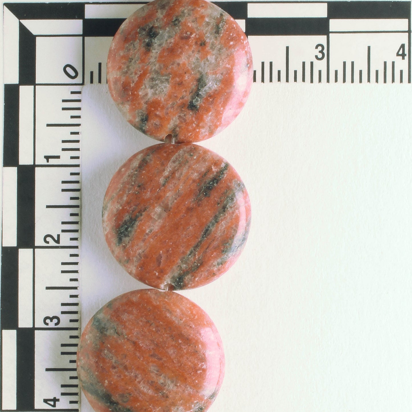 Stone beads - 8" strand