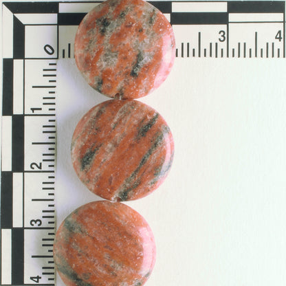 Stone beads - 8" strand