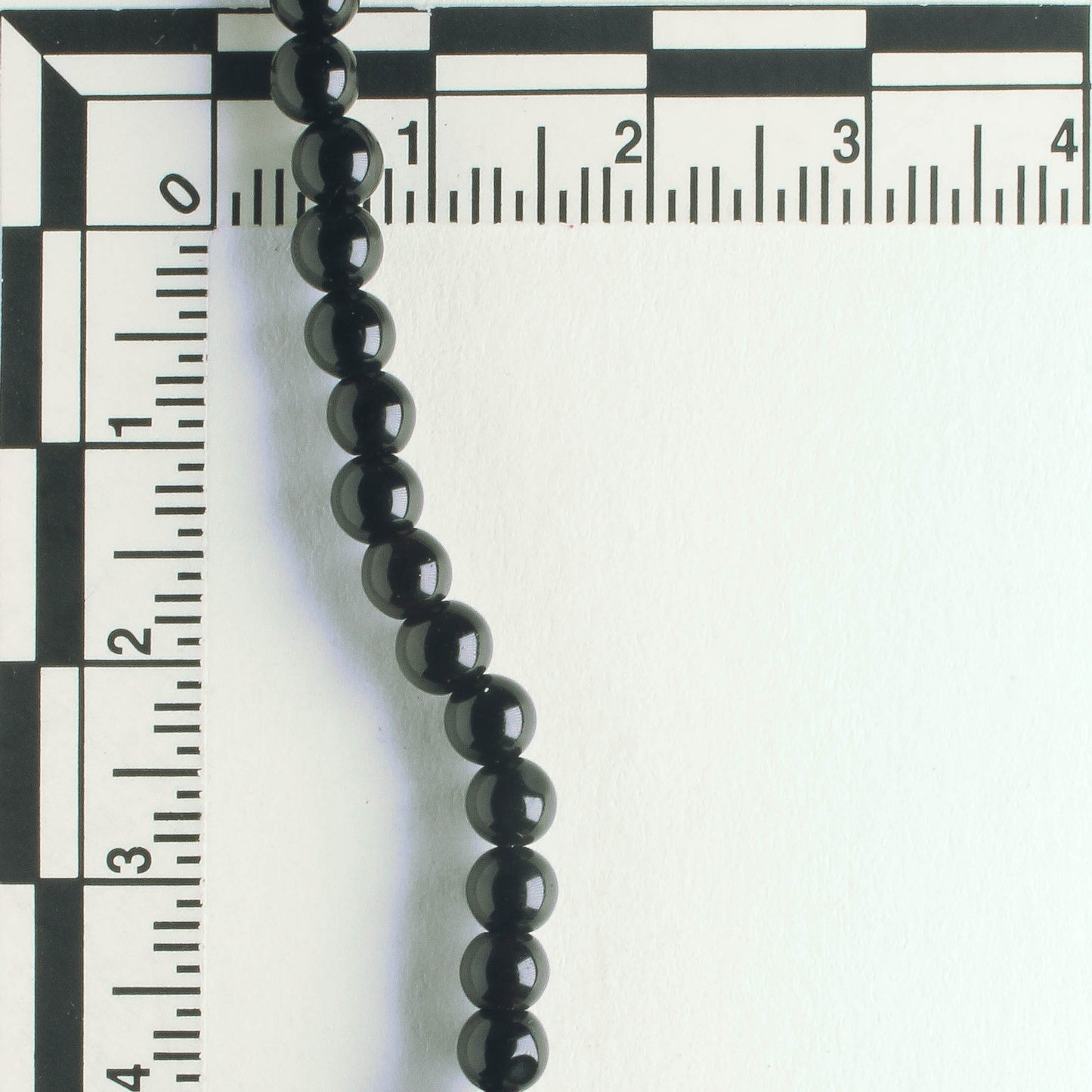 Black Obsidian - 8" strand