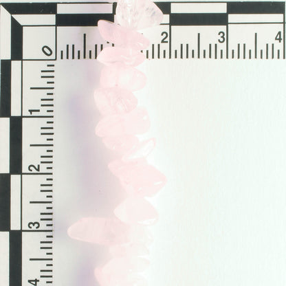 Rose Quartz, Dyed - 8" strand