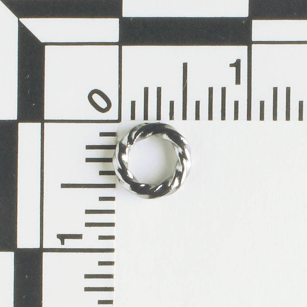 Jumpring Gunmetal Twisted - qty 500