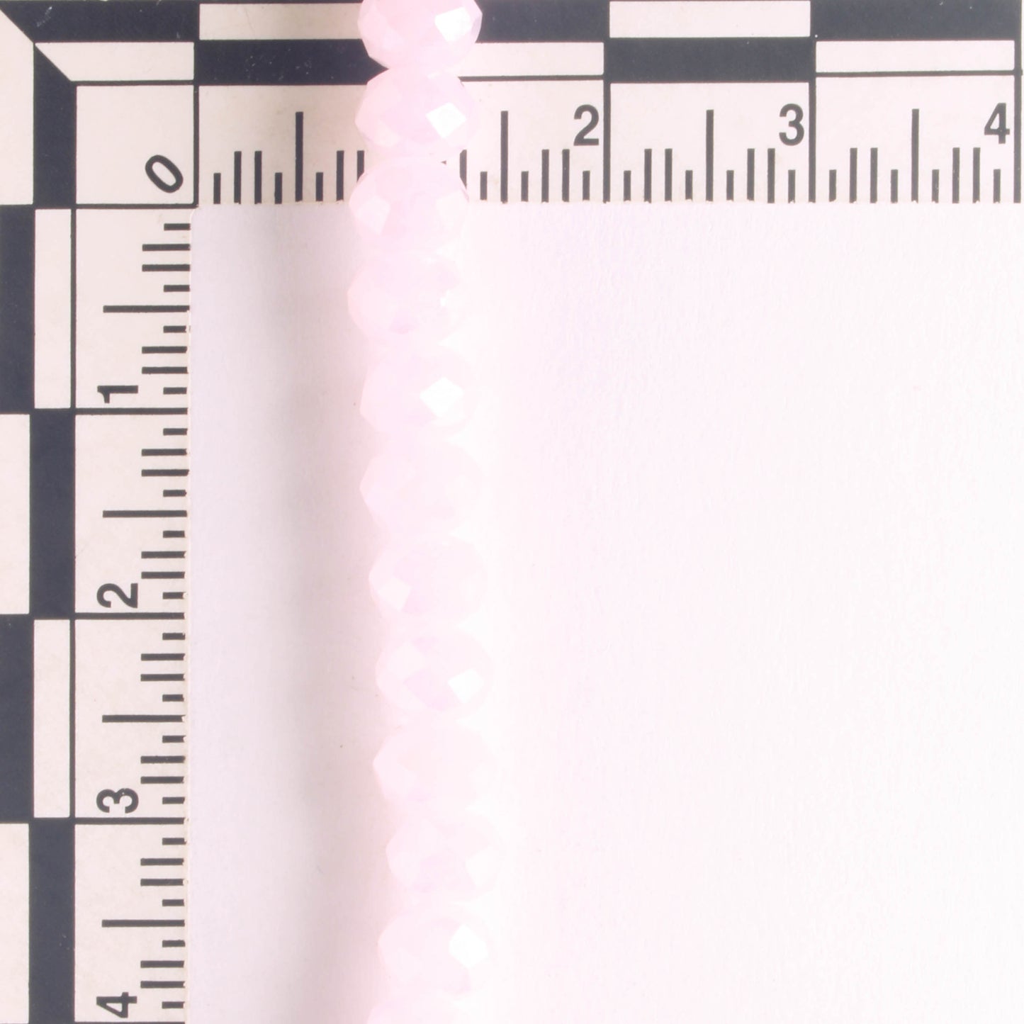 Chinese Crystal Rondelles - 8" strand