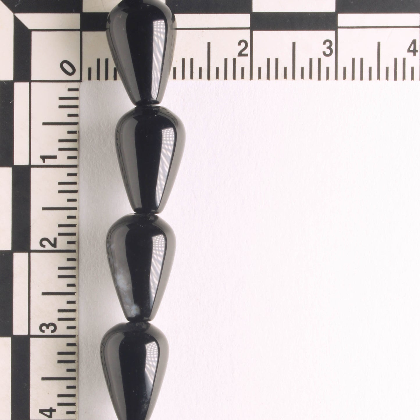 Black Agate - 8" strand