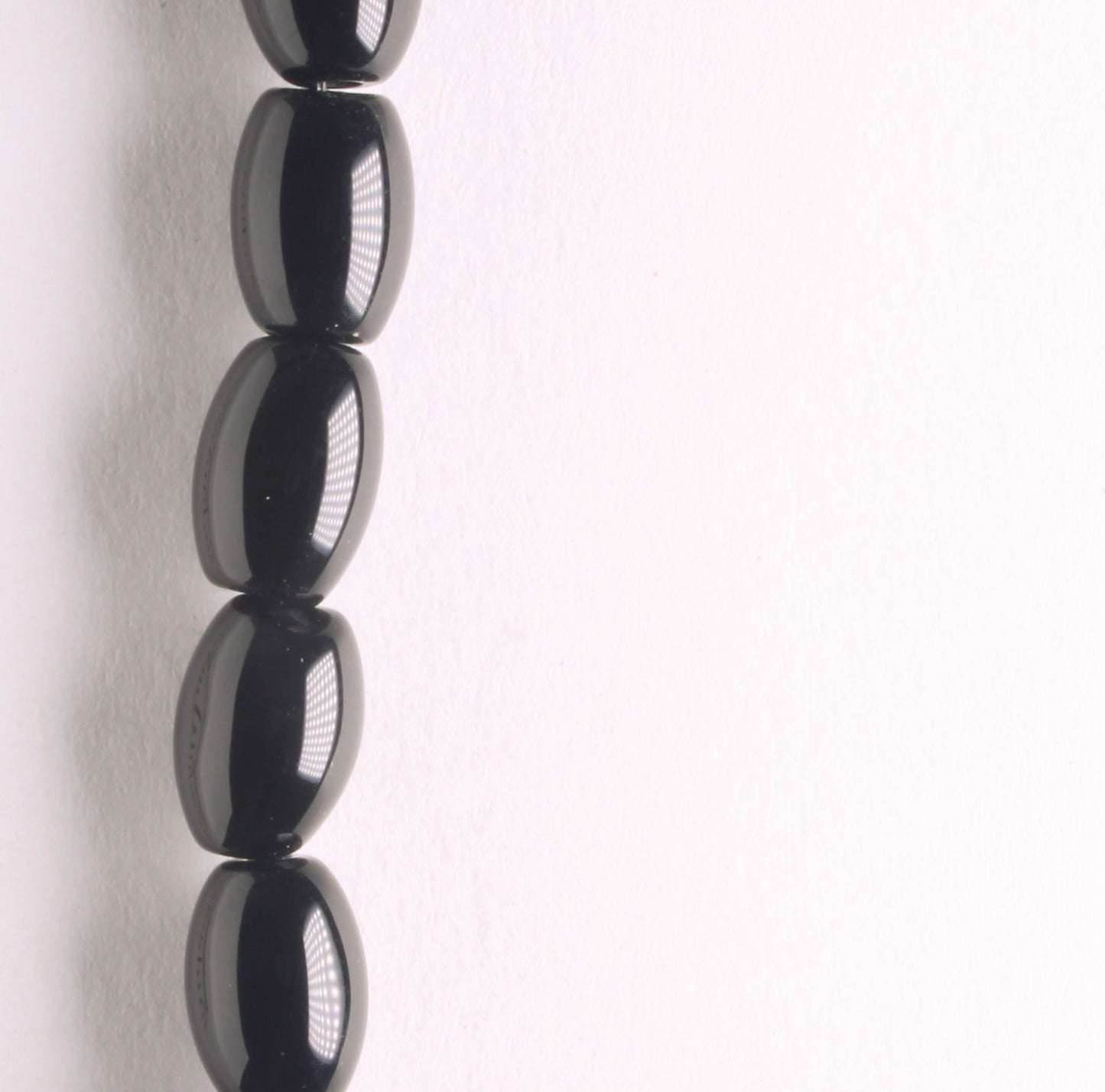 Black Agate - 8" strand