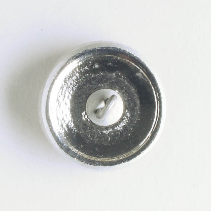 Daisy Button - Volcano with Silver Accents