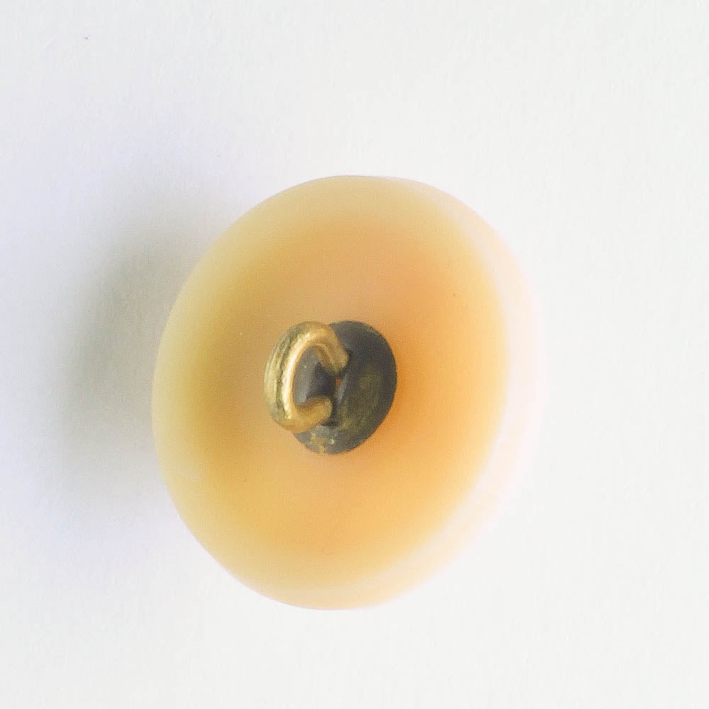 Moon Face Button - Bone with Mattte Finish