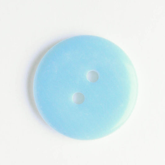Button - Blue - Plastic