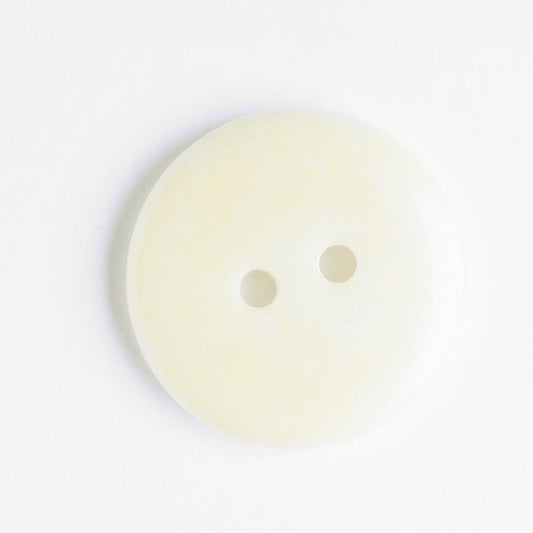 Button - Yellow Dots - Plastic