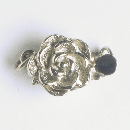 Small Floral Single Strand Box Clasp
