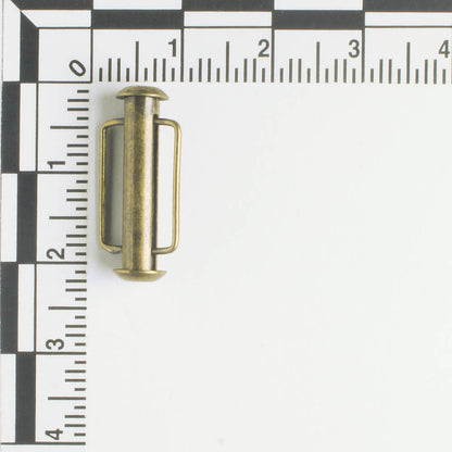 21mm Slide Clasp Brass