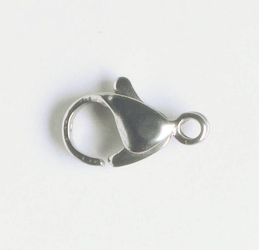 Lobster Clasp 12x7mm - Stainless Steel