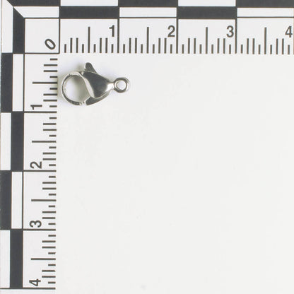 Lobster Clasp 12x7mm - Stainless Steel