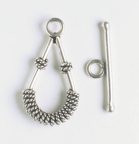 Toggle Clasp - Sterling