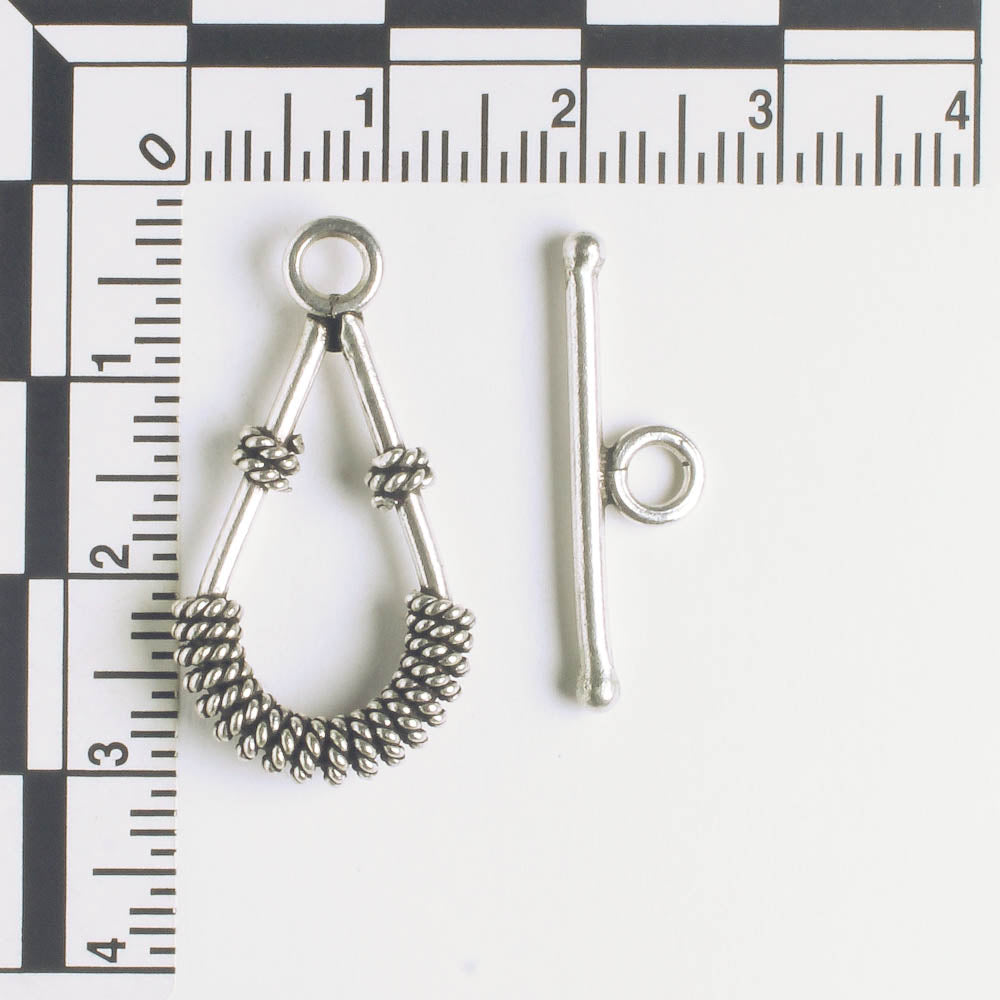 Toggle Clasp - Sterling