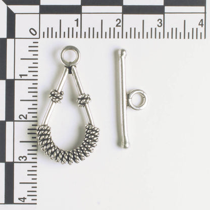 Toggle Clasp - Sterling