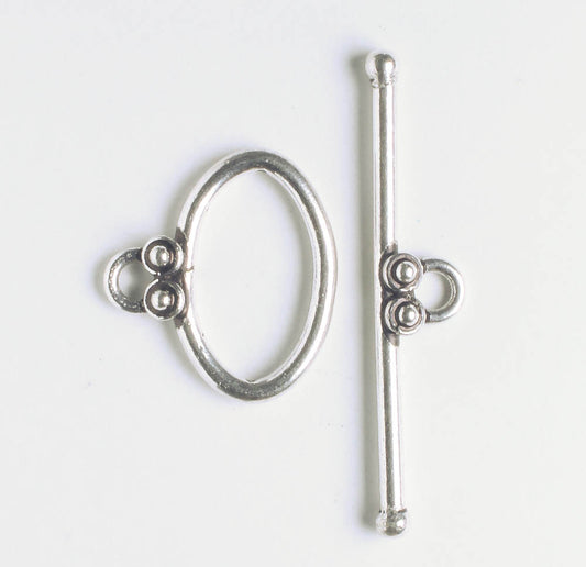 Toggle Clasp - Sterling