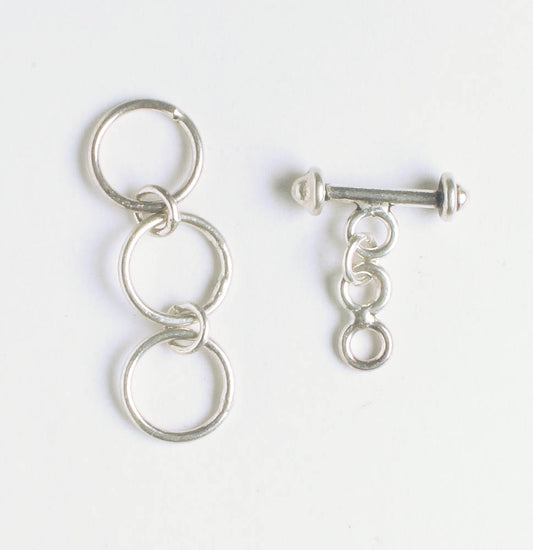 Toggle Clasp - Sterling