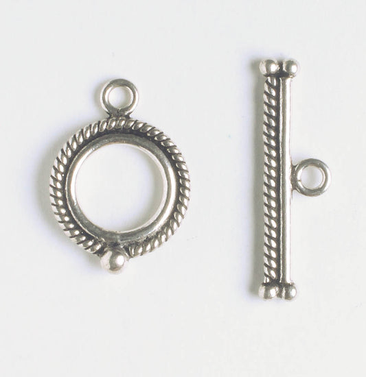 Toggle Clasp - Sterling