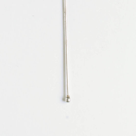 Headpin 1.5" 21 gauge - Sterling - qty 10