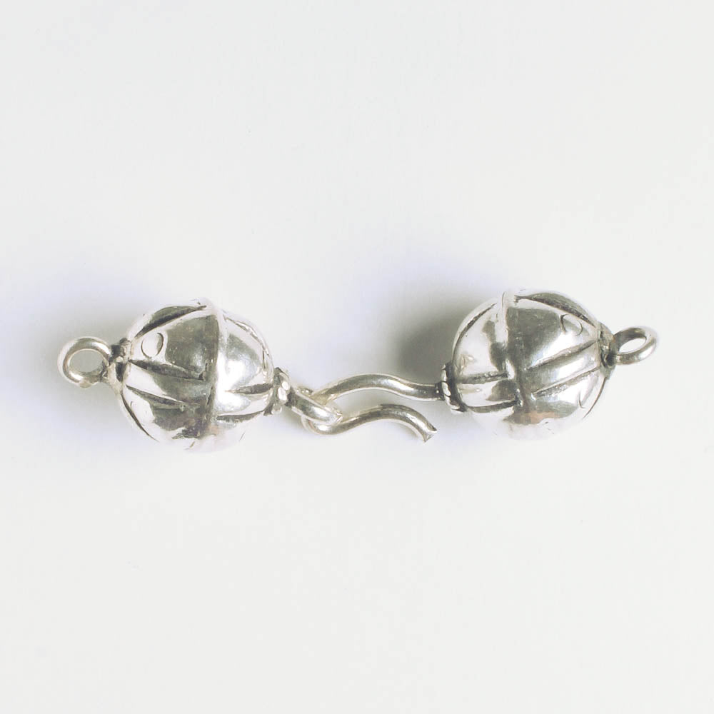 Hook and Eye Clasp - Sterling