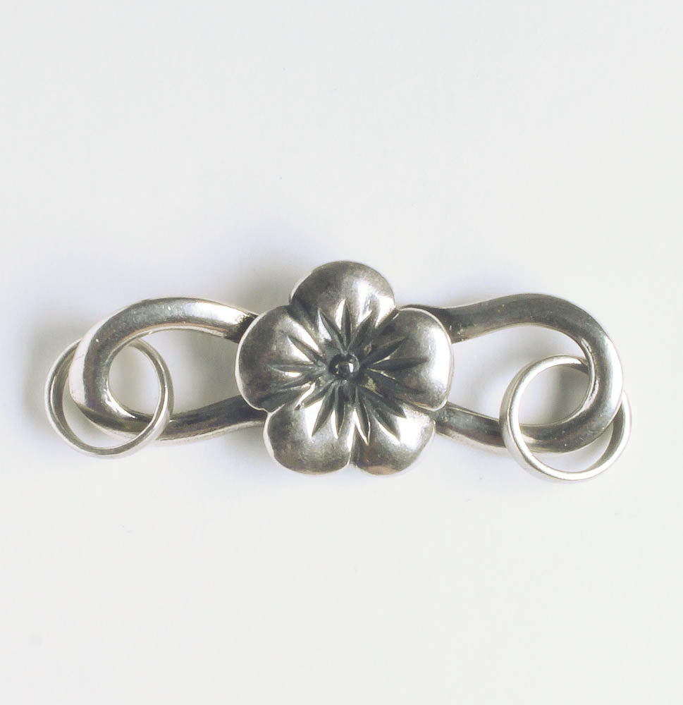 S-Hook Clasp - Sterling