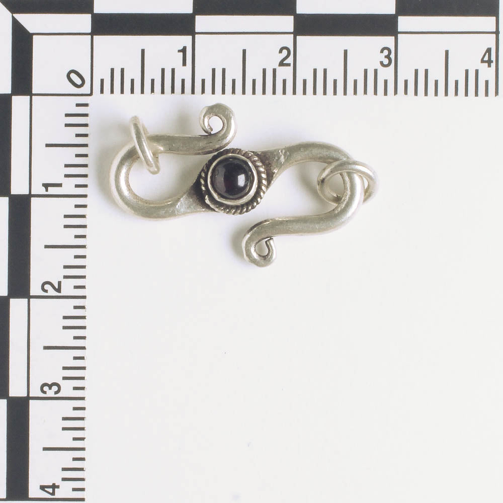 S-Hook Clasp - Sterling