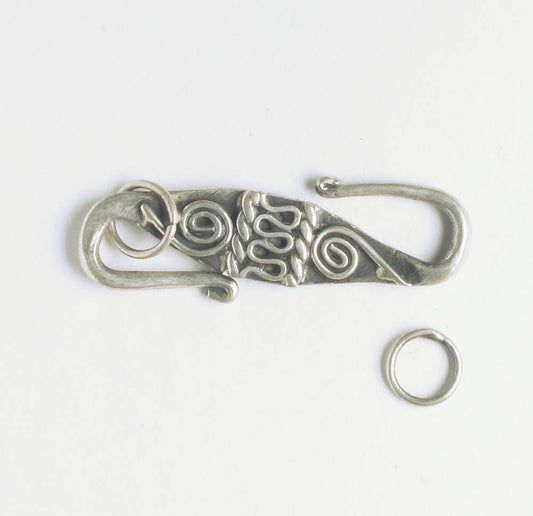 S-Hook Clasp - Sterling