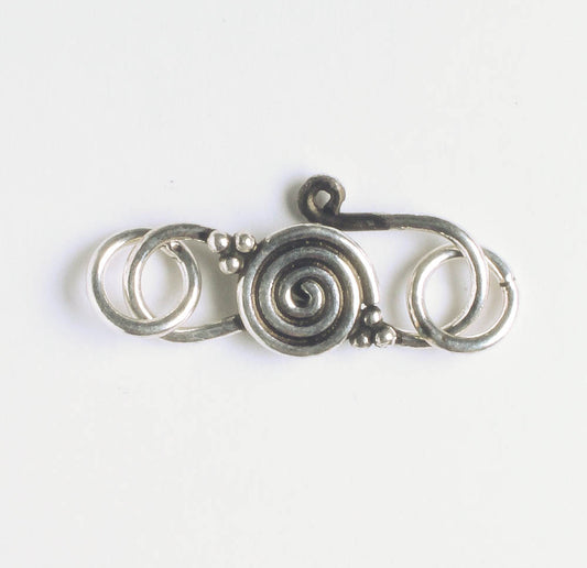S-Hook Clasp - Sterling