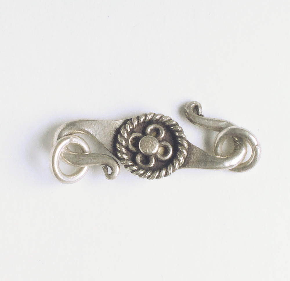 S-Hook Clasp - Sterling
