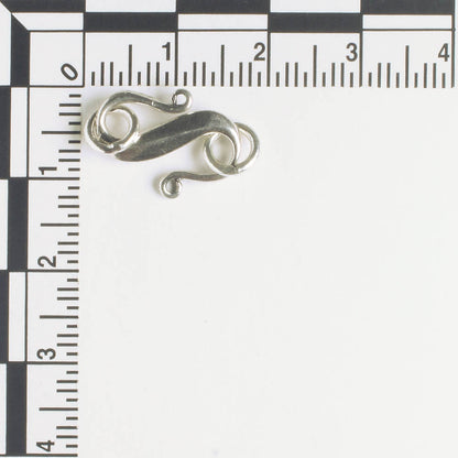 S-Hook Clasp - Sterling