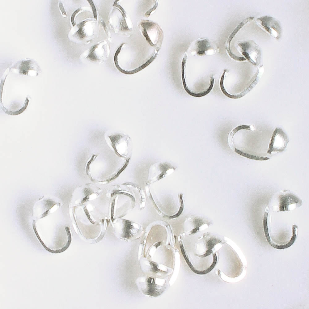 Beadtip, Silver - Qty 20