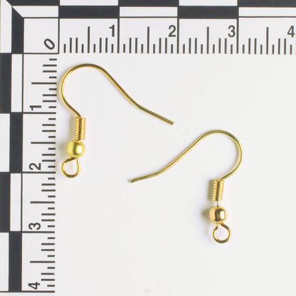 Earring, Gold - 5 Pair
